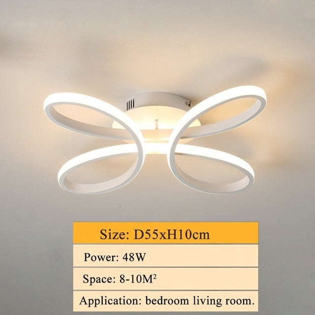 Modern led chandelier lighting for living room bedroom dining room indoor home lustre chandelier lamp AC90v-260v lampadario