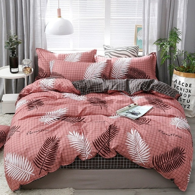 Solstice Home Textile Cartoon Polar bear Bedding Sets Children's Beddingset Bed Linen Duvet Cover Bed Sheet Pillowcase/bed Sets