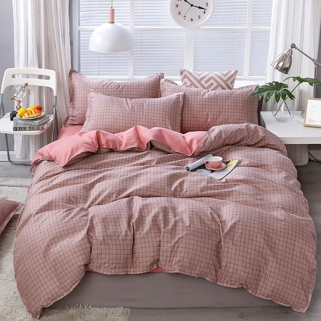 Solstice Cartoon green Printing cat head Children/kid Bedding Sets Duvet Cover Bed Sheet Pillowcase Bed Cover Linens Bedclothes