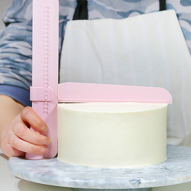 Plastic Cake Plate Turntable Rotating Anti-skid Round Cake Stand Cake Decorating Rotary Table Kitchen DIY Pan Baking Tool