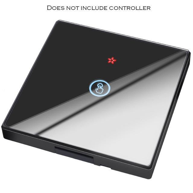 SMATRUL smart home Wireless touch Switch Light RF Remote Control Glass Screen 1 2 3 gang Wall Panel button Receiver led Lamp