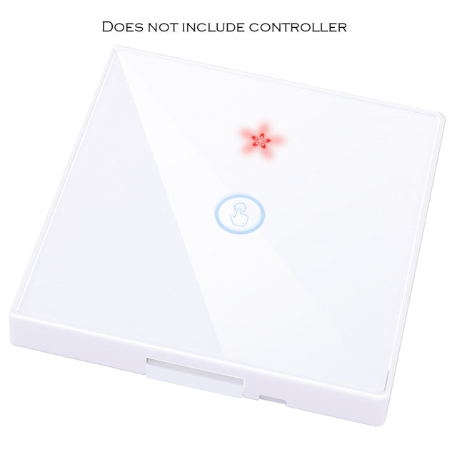 SMATRUL smart home Wireless touch Switch Light RF Remote Control Glass Screen 1 2 3 gang Wall Panel button Receiver led Lamp