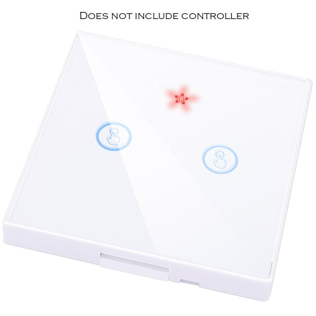 SMATRUL smart home Wireless touch Switch Light RF Remote Control Glass Screen 1 2 3 gang Wall Panel button Receiver led Lamp
