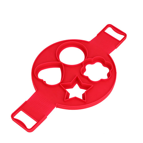1Pcs Silicone Non Stick Fantastic Egg Pancake Maker Ring Kitchen Baking Omelet Moulds Flip cooker Egg Ring Mold