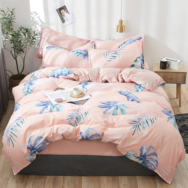 Home Textiles  Bedding Set Bedclothes include Duvet Cover Bed Sheet Pillowcase Comforter Bedding Sets Bed Linen