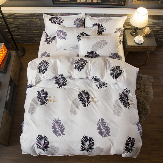 Home Textiles  Bedding Set Bedclothes include Duvet Cover Bed Sheet Pillowcase Comforter Bedding Sets Bed Linen