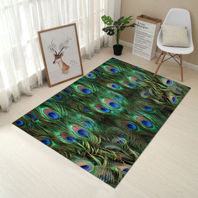 80*120cm Creative Europe Type 3D Printing Carpet  Hallway Doormat Anti - Slip Bathroom Carpet Absorb Water Kitchen Mat/Rug