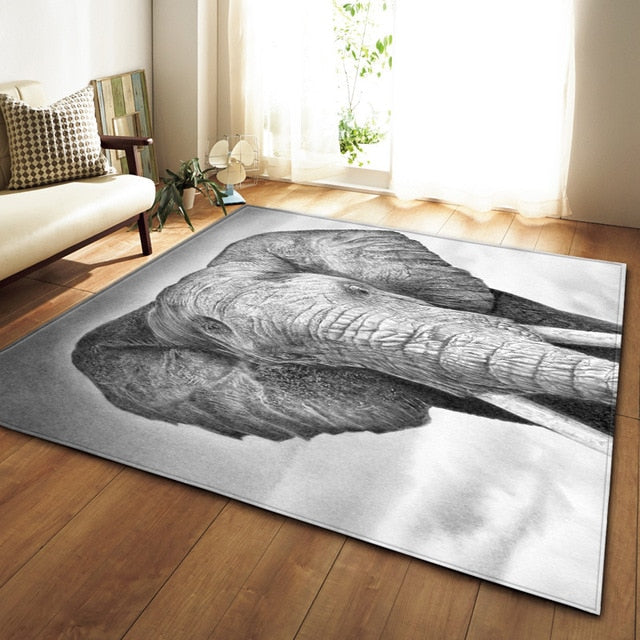 Nordic Carpets Soft Flannel 3D Printed Area Rugs Parlor Galaxy Space Mat Rugs Anti-slip Large Rug Carpet for Living Room Decor