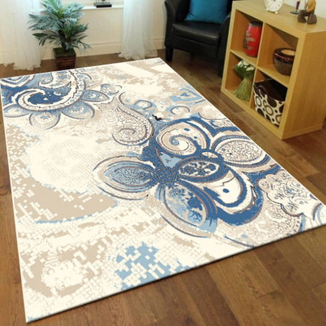 Nordic style Carpets For Living Room Bedroom Sofa coffee table Study bedside Carpet Model Showcase Rugs 3D Printed Household Rug