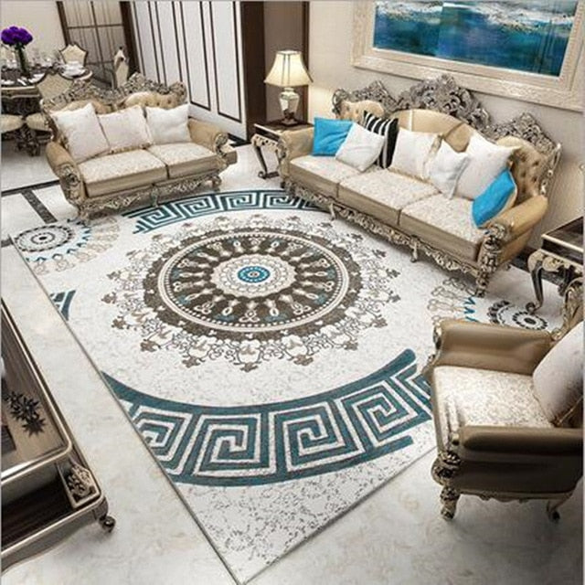 Nordic style Carpets For Living Room Bedroom Sofa coffee table Study bedside Carpet Model Showcase Rugs 3D Printed Household Rug