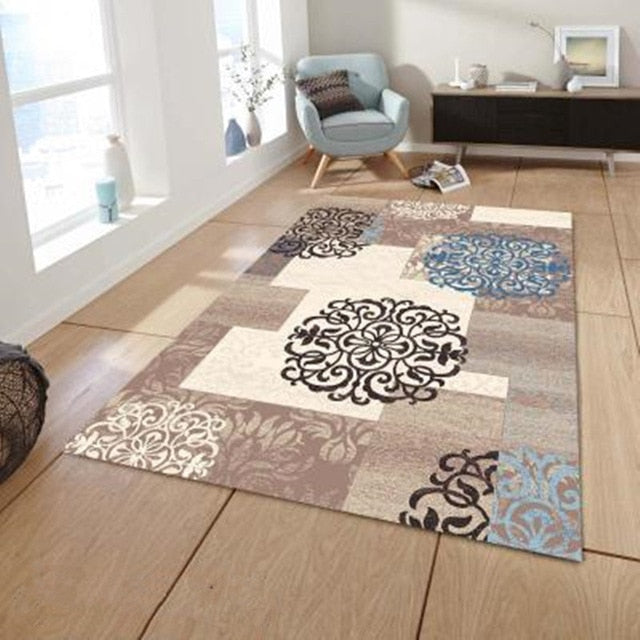 Nordic style Carpets For Living Room Bedroom Sofa coffee table Study bedside Carpet Model Showcase Rugs 3D Printed Household Rug