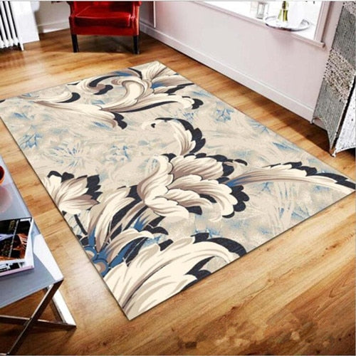 Nordic style Carpets For Living Room Bedroom Sofa coffee table Study bedside Carpet Model Showcase Rugs 3D Printed Household Rug