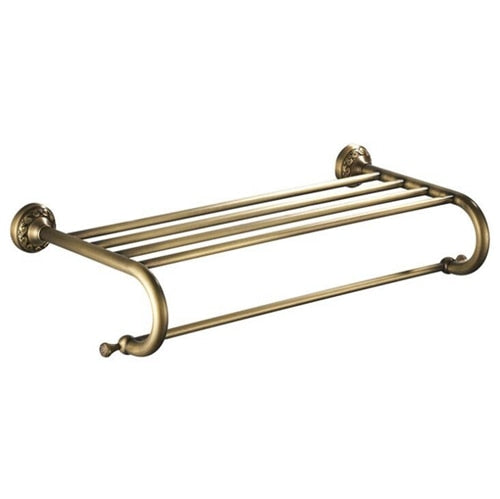 Bathroom Accessories Antique Bronze Towel Shelf Toilet Paper Holder Soap Holder Towel Rack Tumble Holder Antique Bronze ELF4001