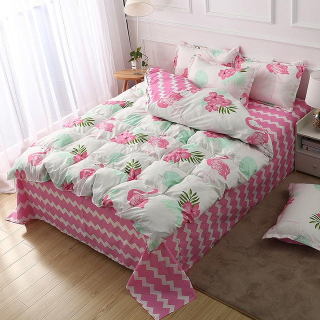 Solstice Home Textile Dark Gray Bedding Set Geometric Plaid Simple Duvet Cover Flat Sheet Pillowcase Adult Teenage Man Bed Linen