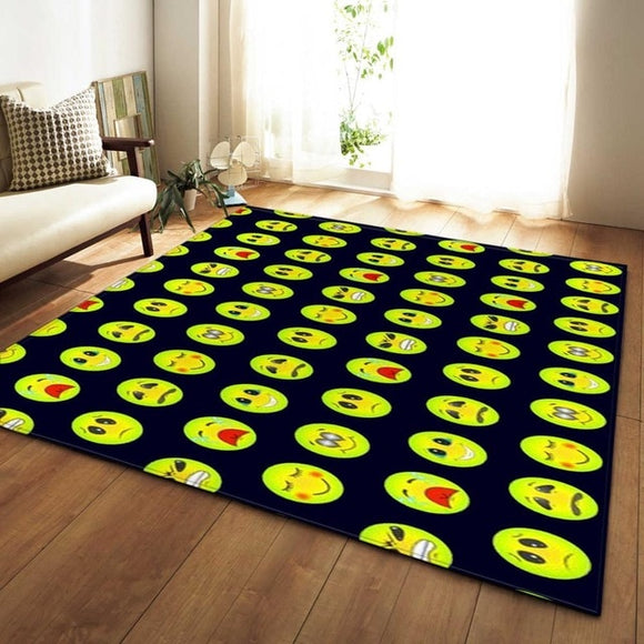 Modern Colorful Rug Bedroom Kids Room Play Mat Carpet Flannel Memory Foam Area Rugs Large Carpet for Living Room Home Decorative