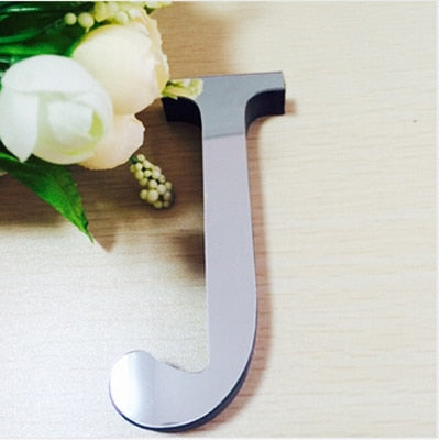 New Acrylic Mirror 3D DIY wall stickers stickers English letters home decoration  creative personality Special