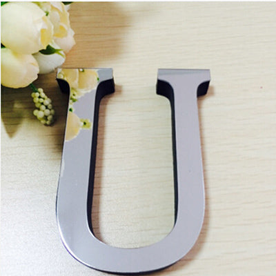 New Acrylic Mirror 3D DIY wall stickers stickers English letters home decoration  creative personality Special