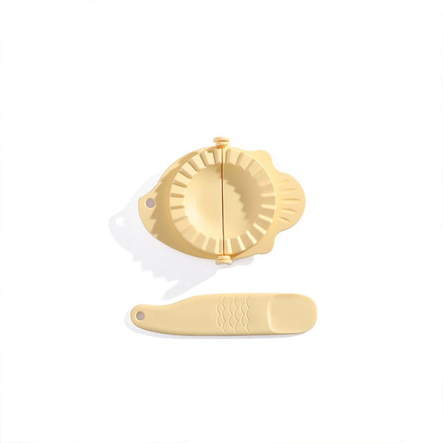 2019 New DIY Dumplings Maker Tool Wheat Straw Jiaozi Pierogi Mold Dumpling Mold Clips Baking Molds Pastry  Kitchen Accessories