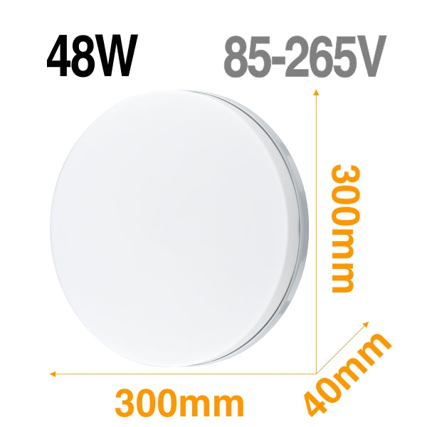 Square LED Panel Light 18W 24W 36W 48W LED Surface Ceiling Downlight AC85-265V Round Ceiling Lamp For Deroration Home Lighting