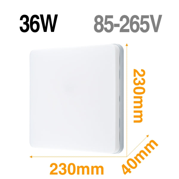 Square LED Panel Light 18W 24W 36W 48W LED Surface Ceiling Downlight AC85-265V Round Ceiling Lamp For Deroration Home Lighting